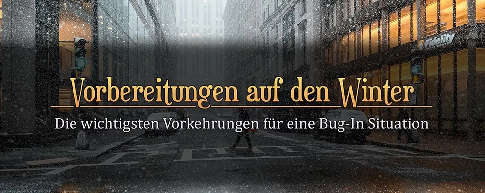 Für's Bug-In im Winter gibt es Vorbereitungsmaßnahmen zu ergreifen und welche das sind, erfährst du in diesem Artikel.